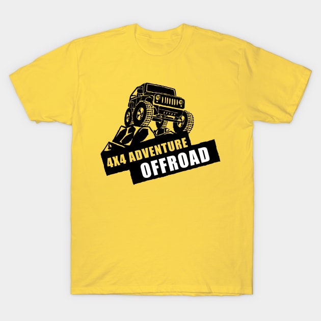 Offroad Adventure T-Shirt by RadCoolguy